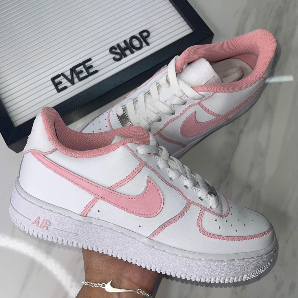 Custom Nike Air Force 1 💗🌸🍨💕